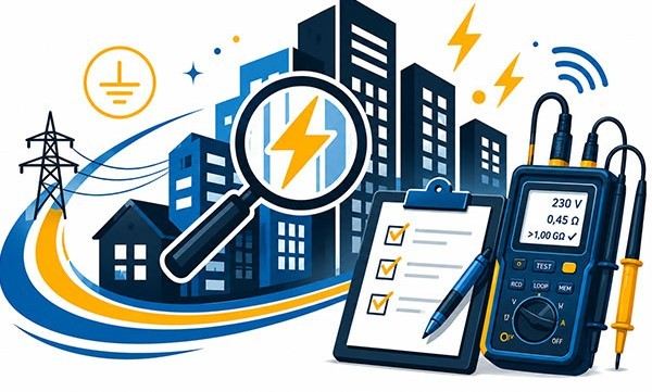 Przeglądy i pomiary elektryczne Skoki